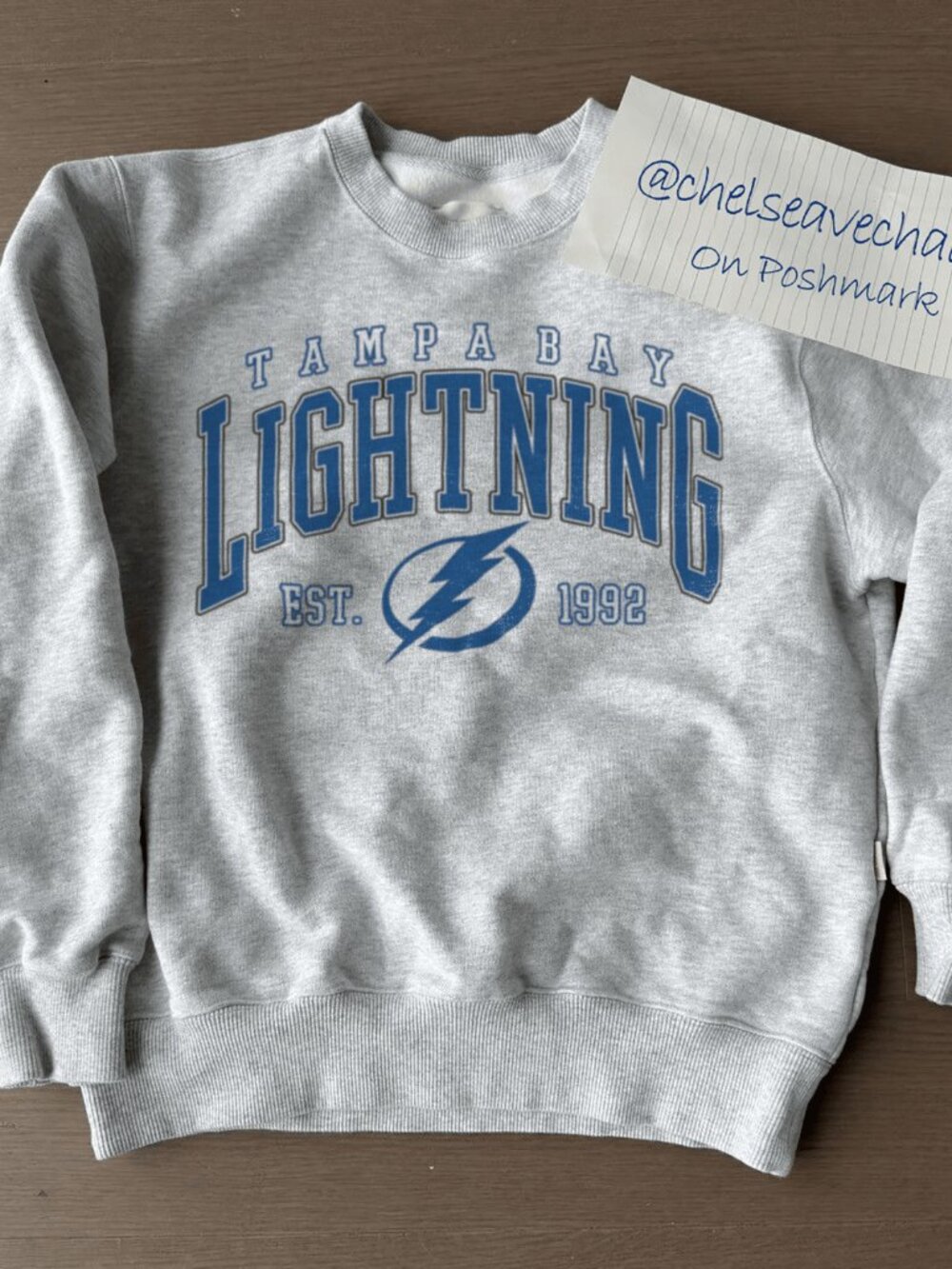 Vintage Tampa Bay Lightning Hockey Sweatshirt, NHL Tampa Bay Lightning Unisex